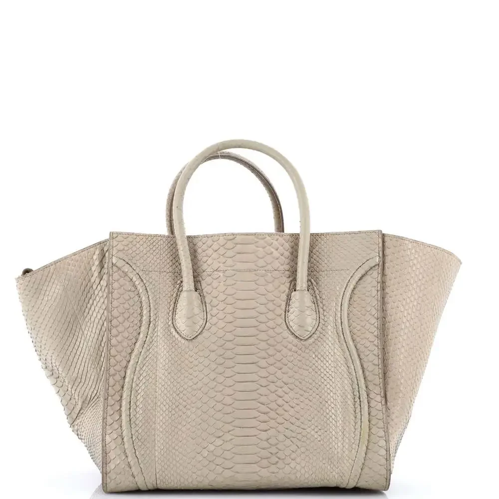 Celine Luggage Bag Python Mini #242235C12B - Picture 3 of 8